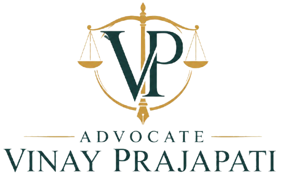 Advocate Vinay Prajapati - Logo